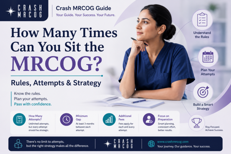How Many Times Can You Sit the MRCOG? Rules, Attempts & Strategy